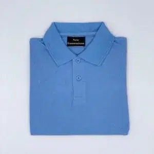 New Generations Men's Classic Blue Polo Shirt - Timeless Style and Comfort for the Modern Man.