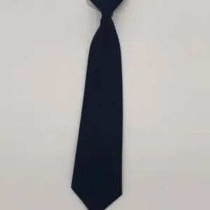 Plain Navy Elastic Tie