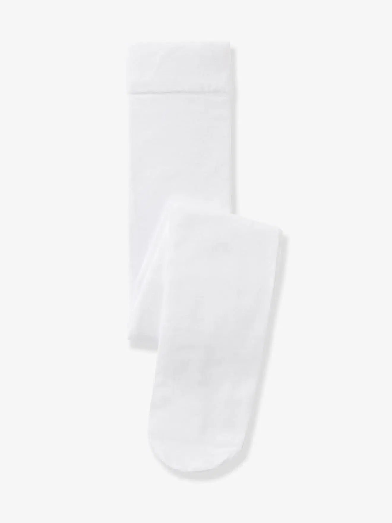 918 Girls Cotton Tights White