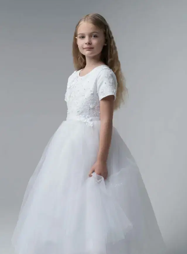 Holy communion white dress 
