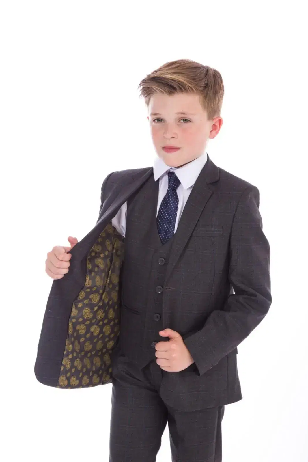  Young boy in suit