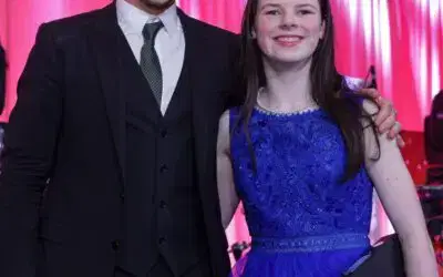 A Royal Blue Moment: Cara Darmody and New Generations at the Colin Farrell Foundation Gala