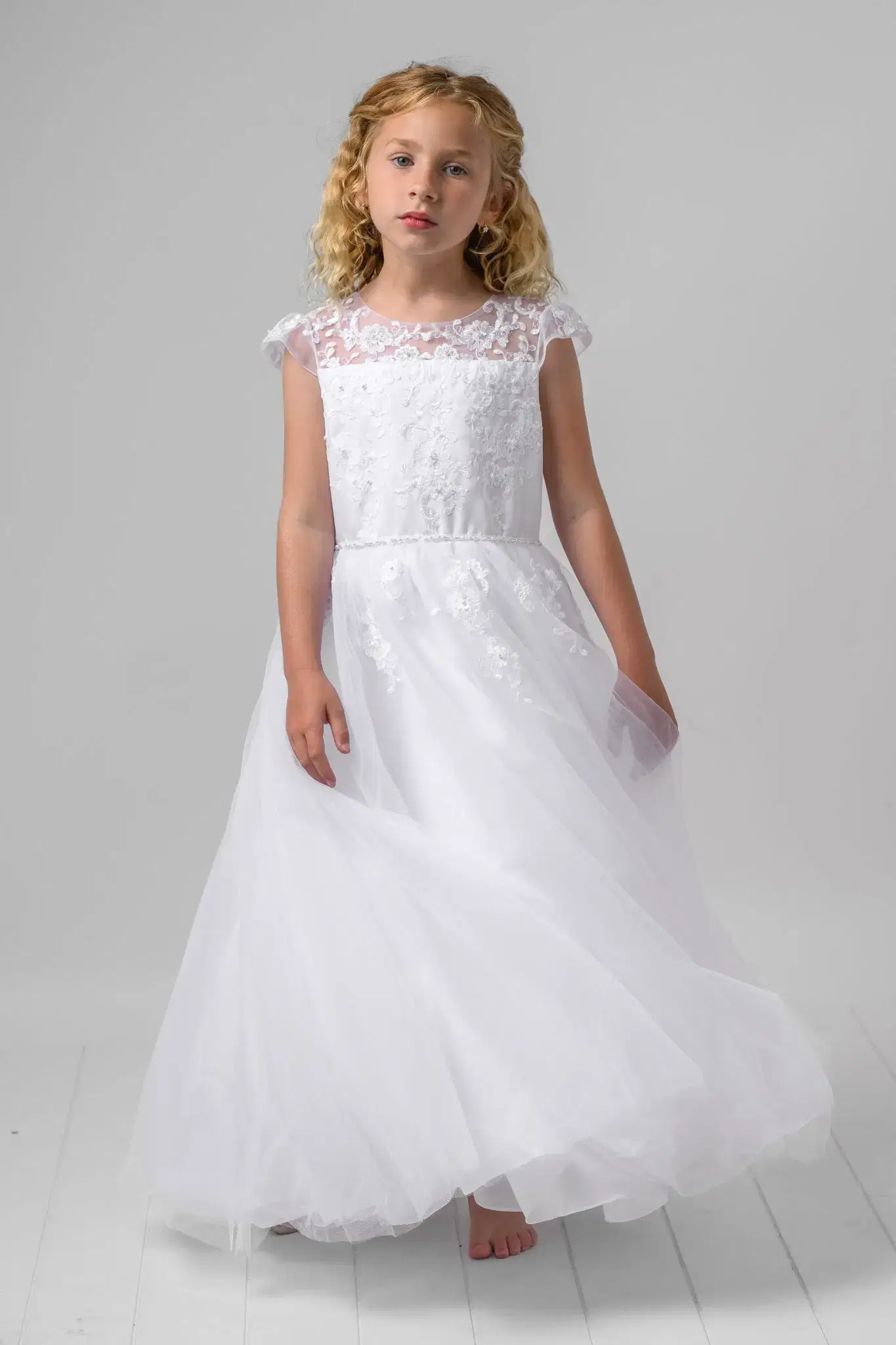 Floral-Crowned Flowergirl