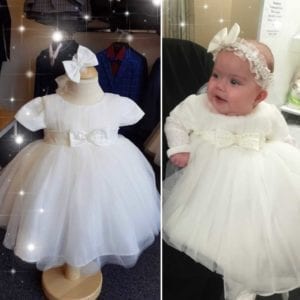Cute little girl with dress