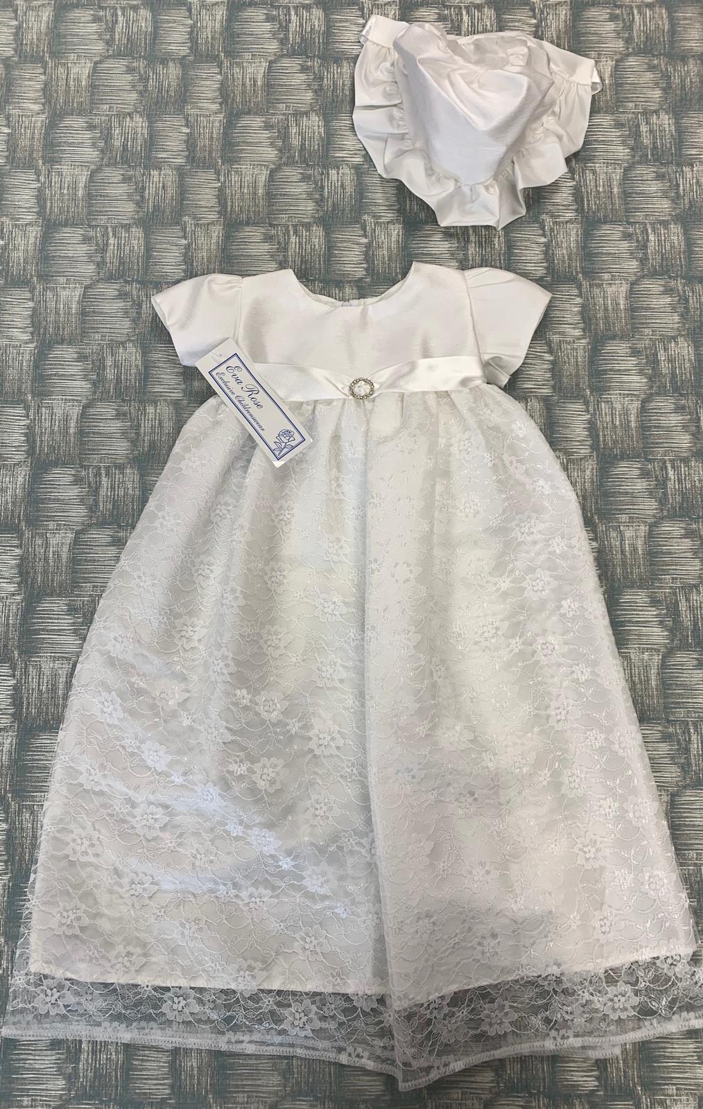 White Christening Eva Rose Dresses