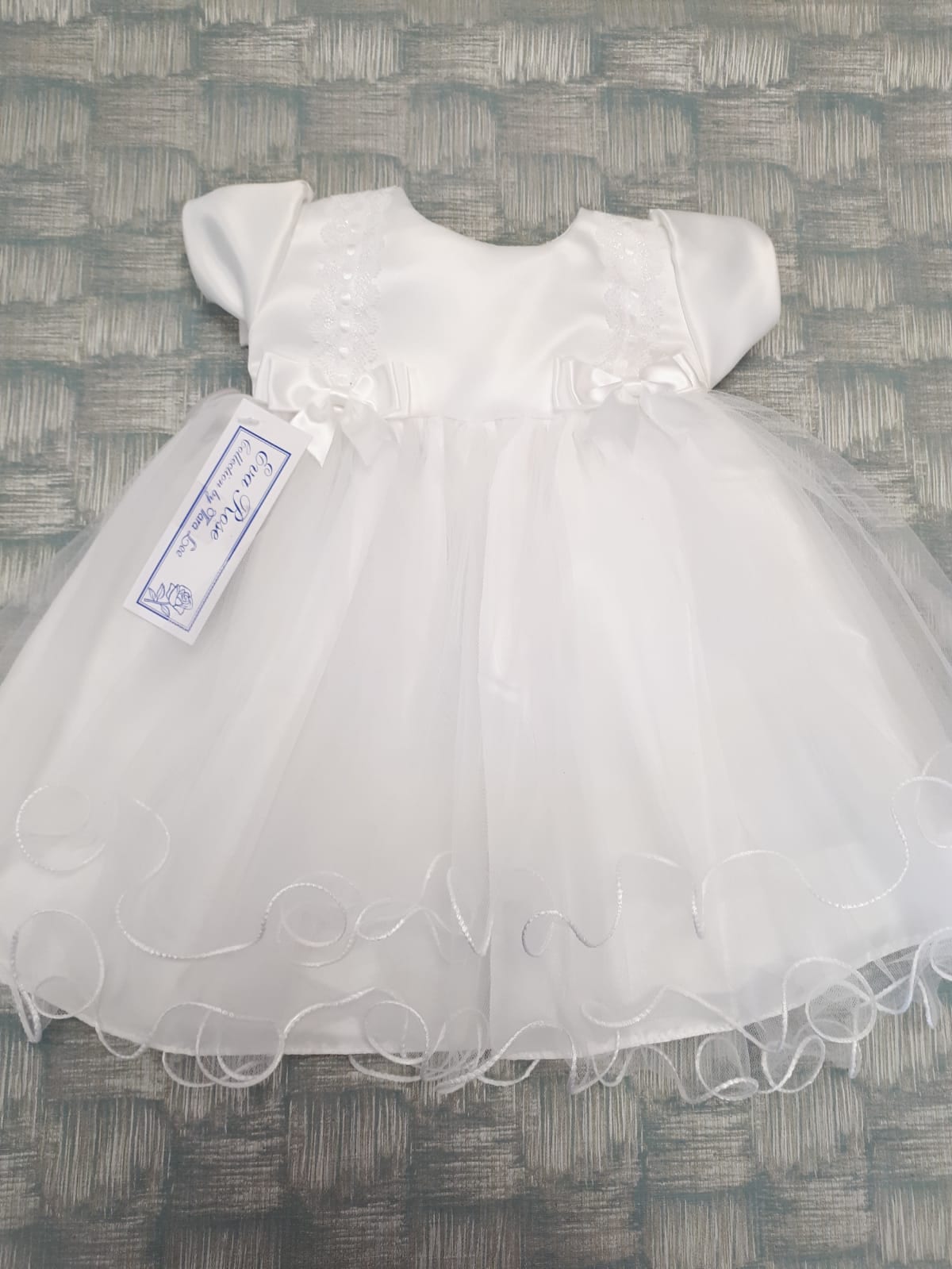 White Christening Eva Rose Dresses