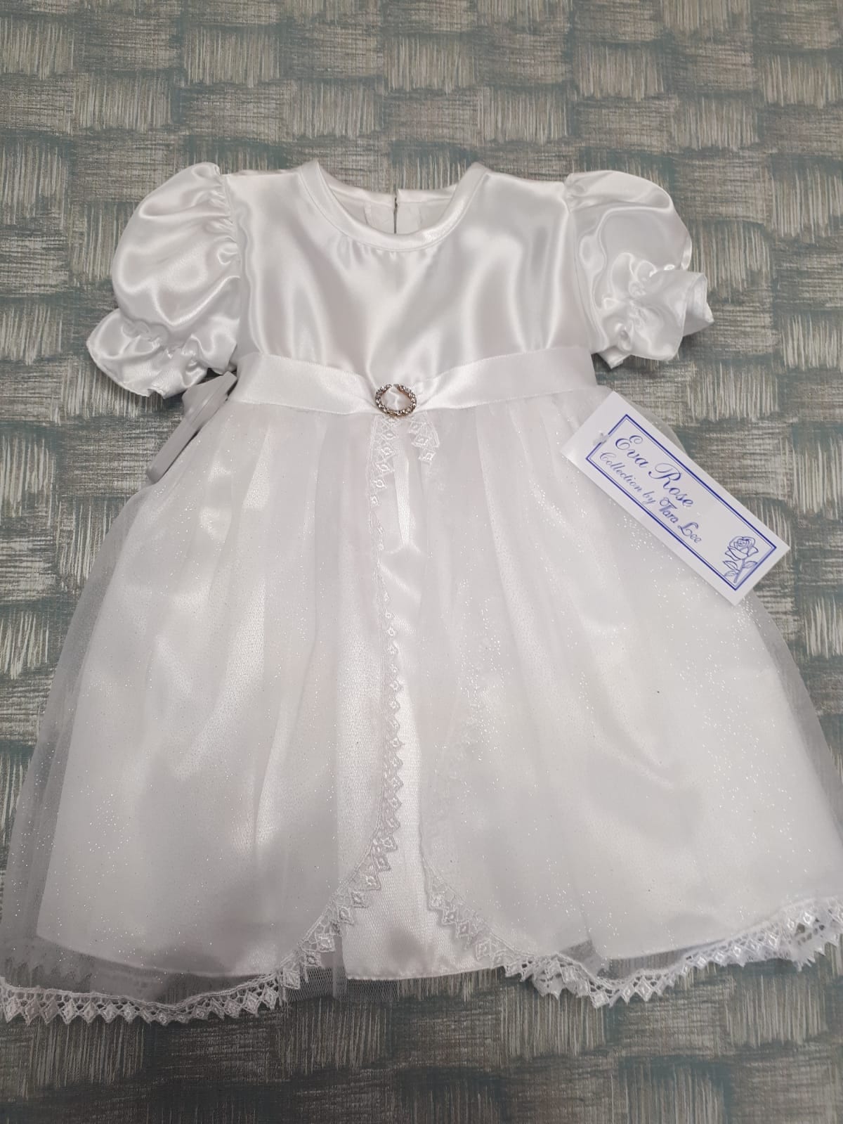 White Christening Eva Rose Dresses