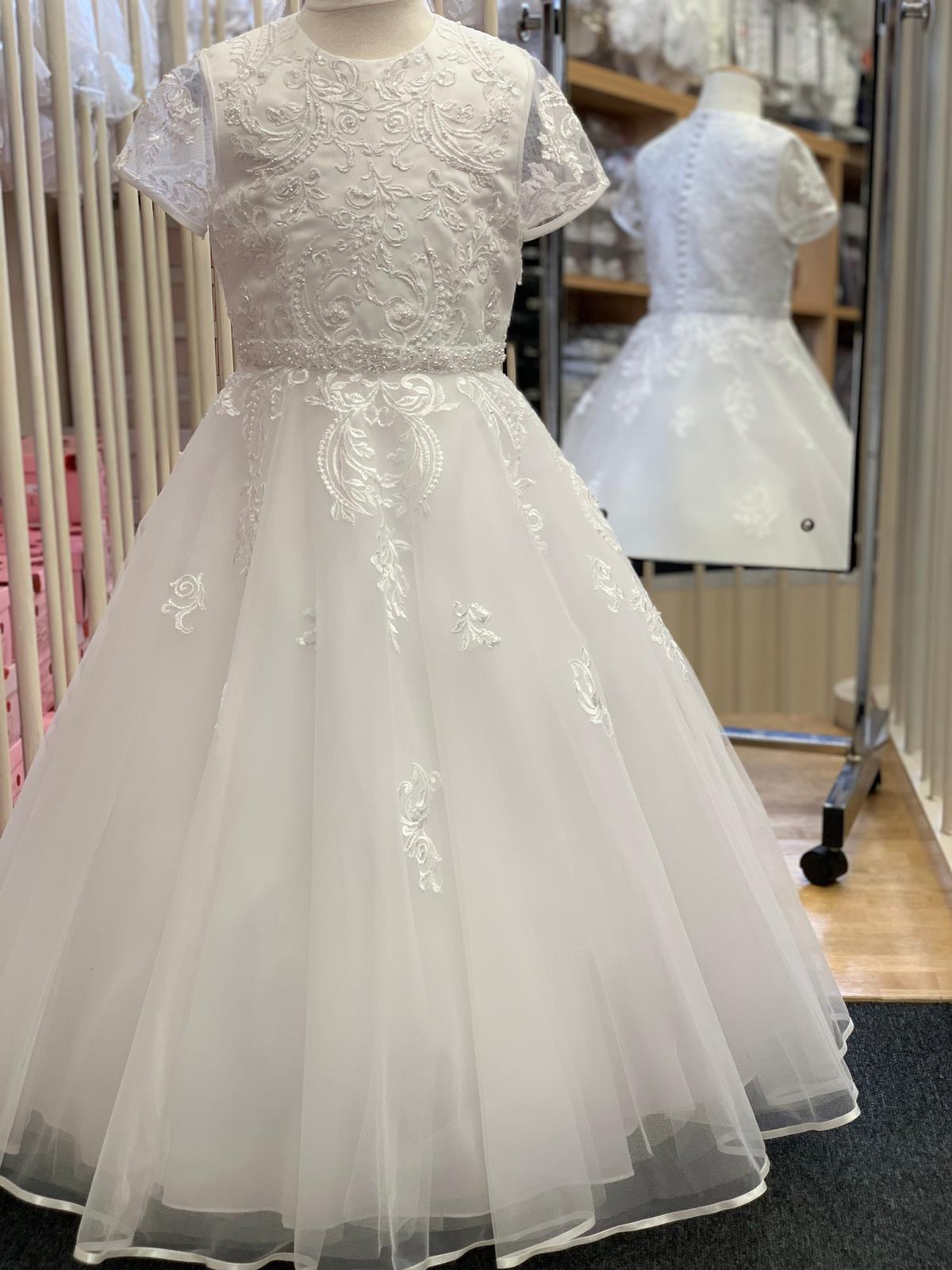 Child in elegant gown