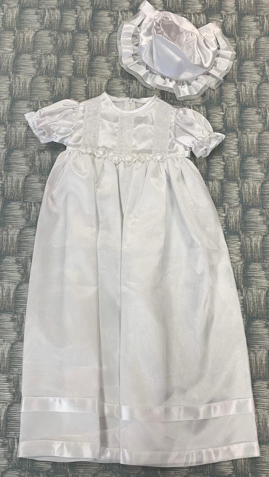White Christening Visara Dresses