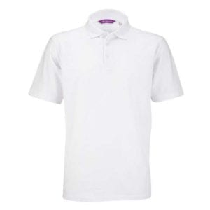 white polo shirt