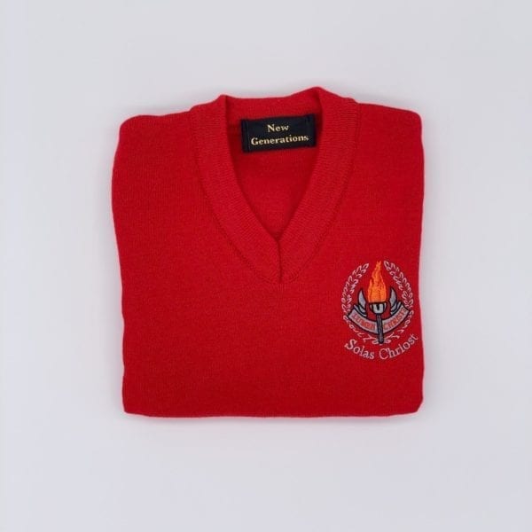 Belgard Solas Chriost Crested Jumper - red