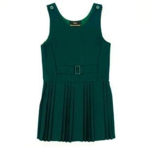 Green Pinafore dress