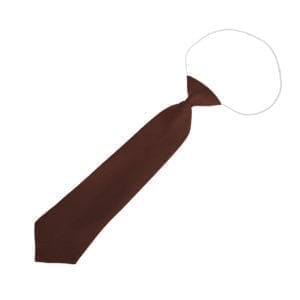 brown tie