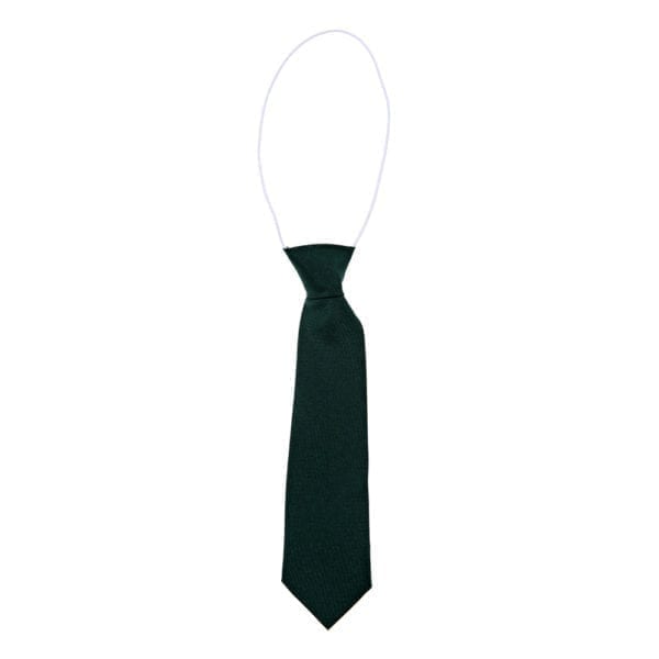 plain school tie navy