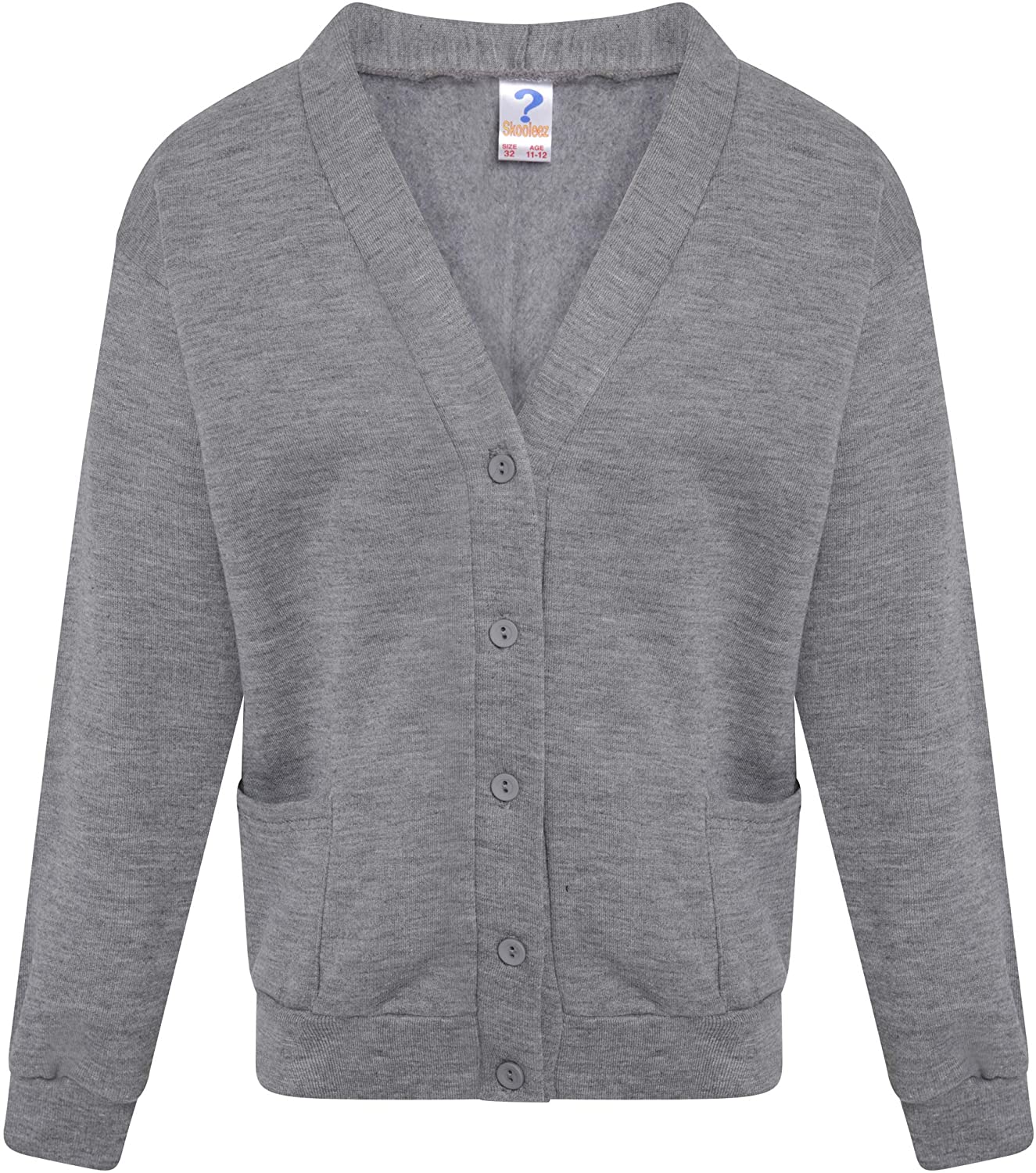 Plain Cardigans Grey New Generations