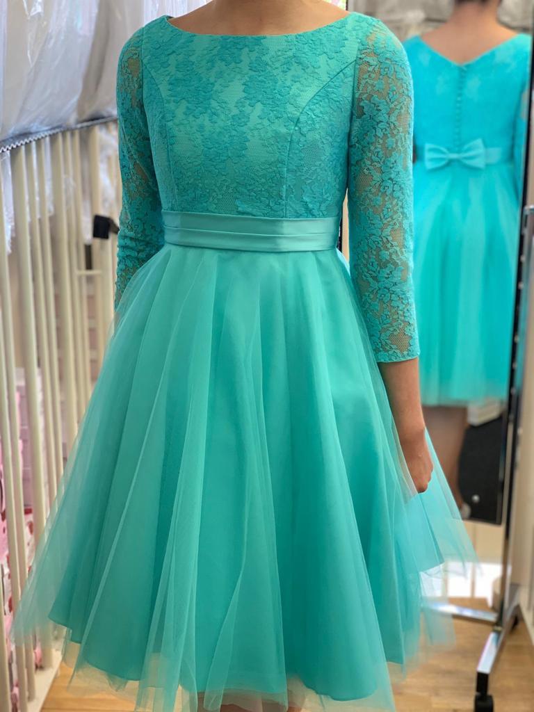 mint green confirmation dresses