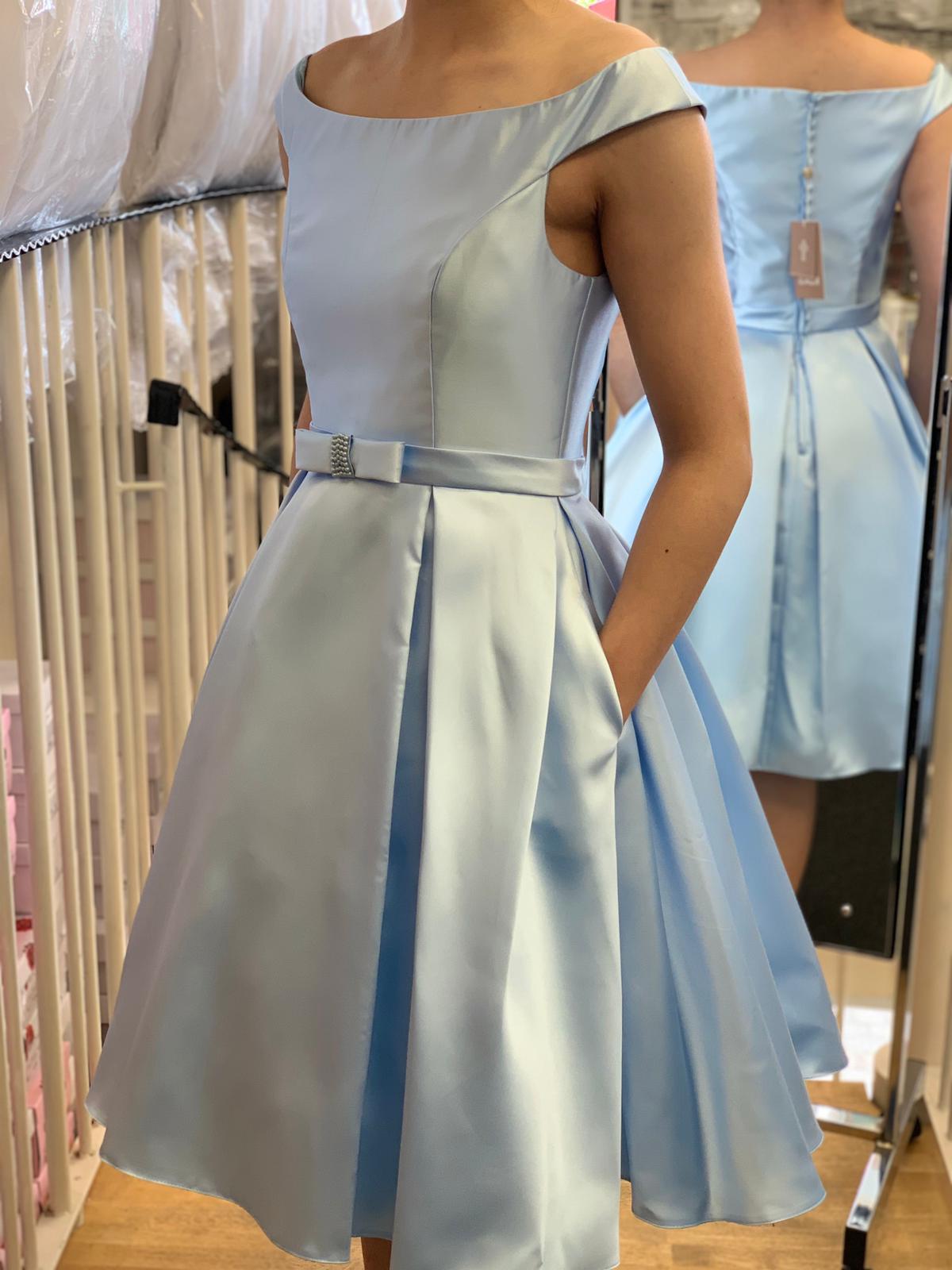 light blue confirmation dresses