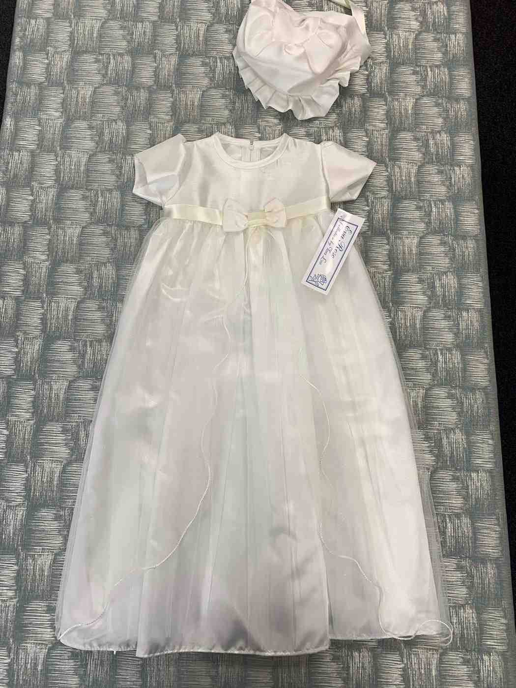 Satin tulle dress