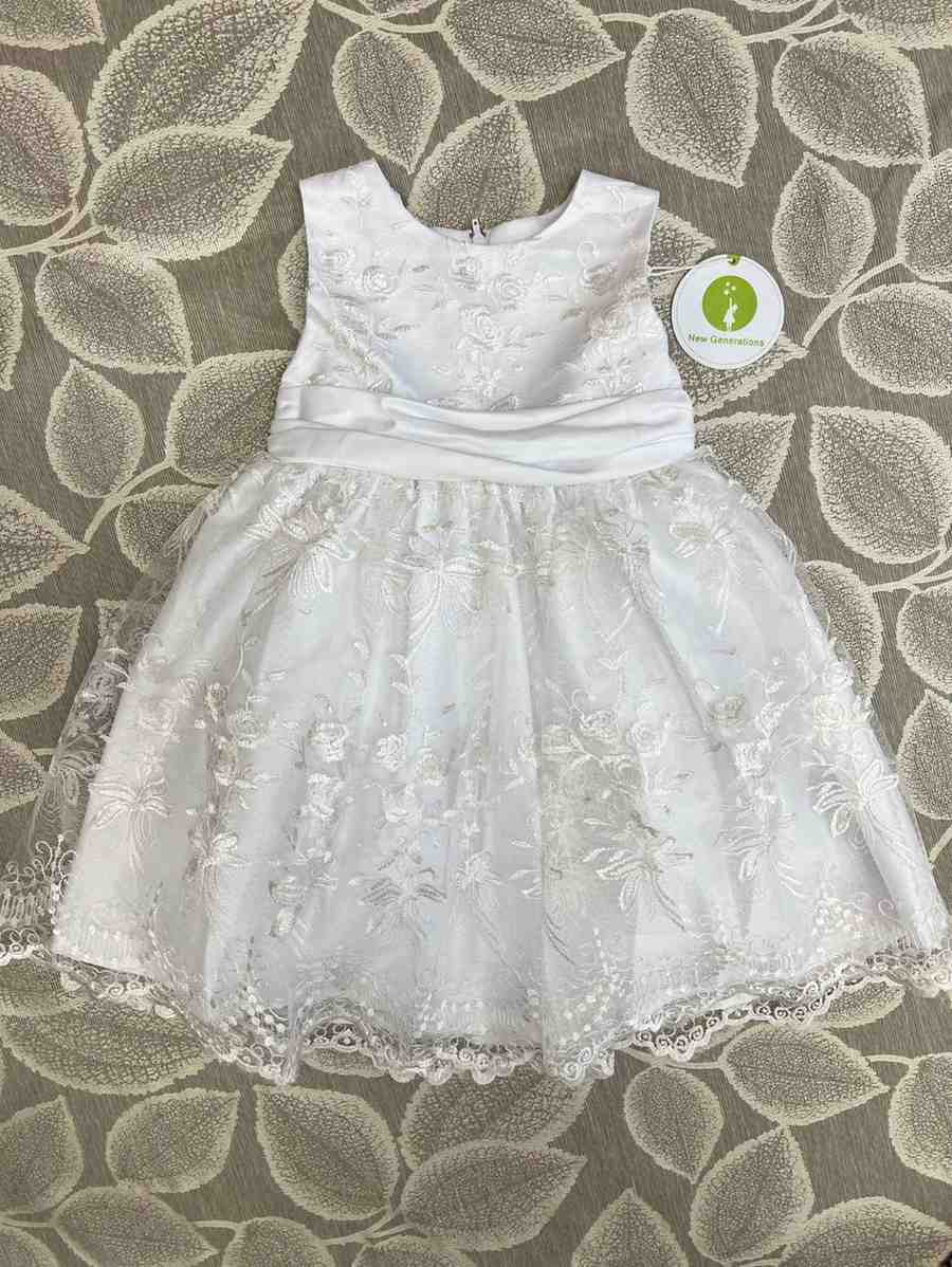 Lace floral dress