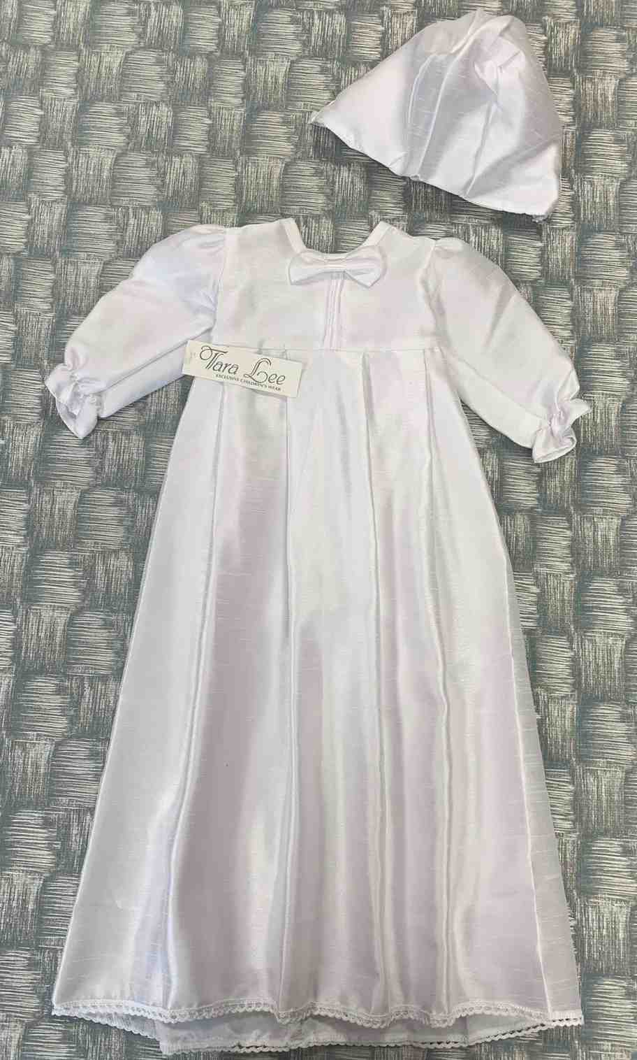 White christening gown
